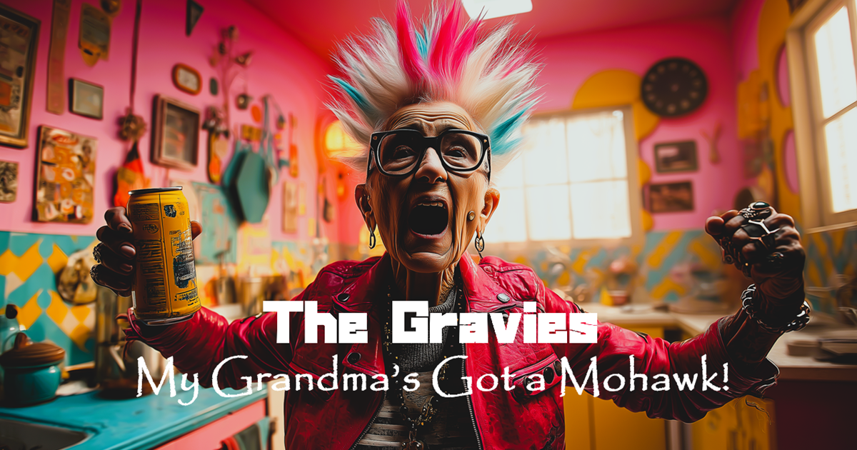 The Gravies『My Grandma’s Got a Mohawk!』Official Music Video 公開
